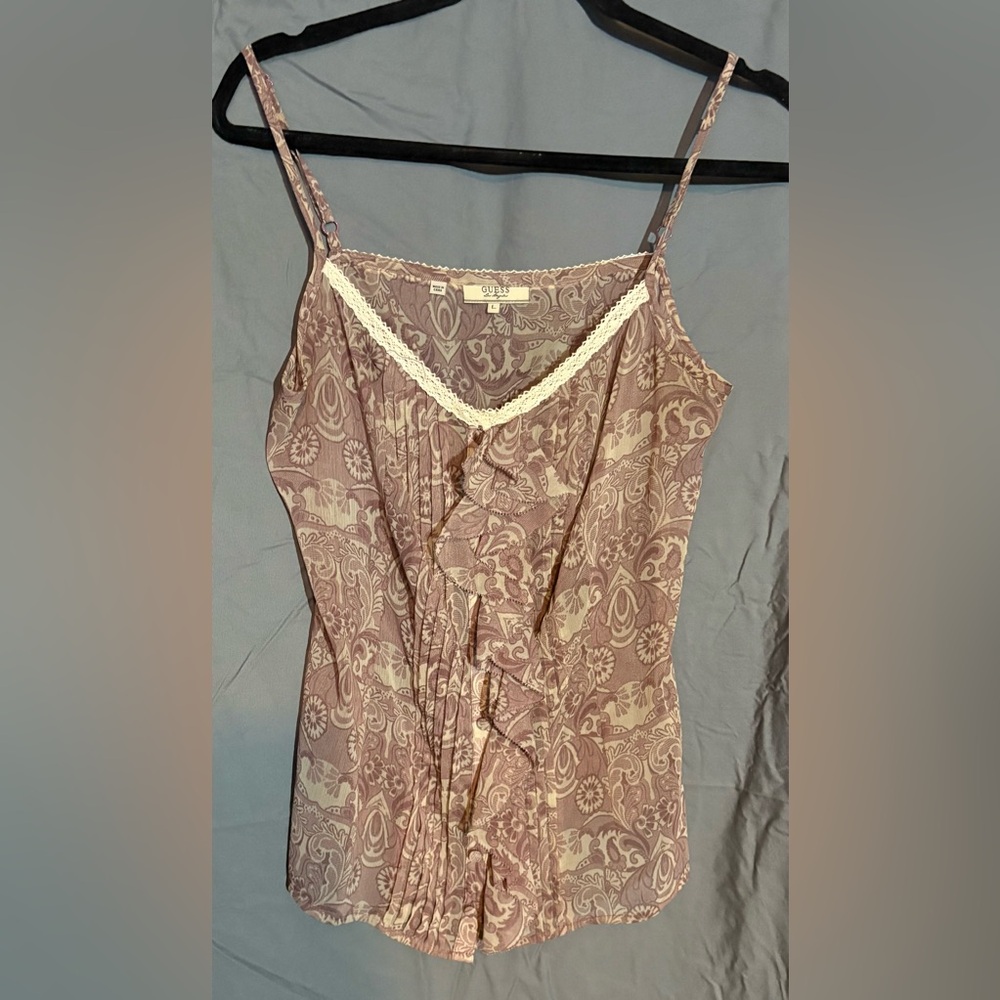 Guess Paisley Print Top